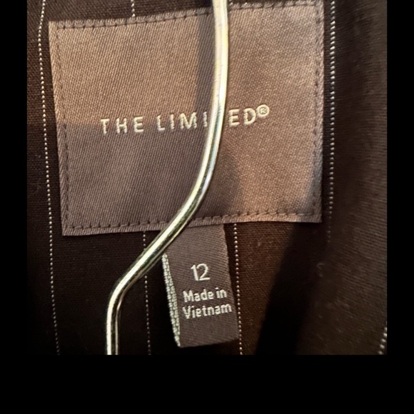 The Limited Lexie Size 12 Straight Leg Pinstripe Suit - Picture 2 of 3